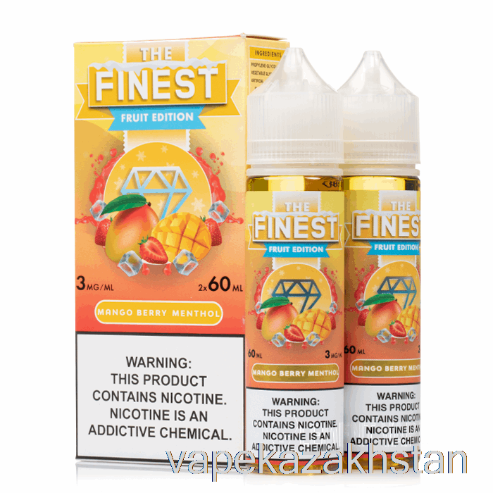 Vape Smoke Mango Berry MENTHOL - The Finest Fruit Edition - 120mL 6mg